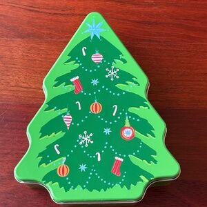 Christmas Tree Tin - NWT
